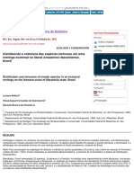 Belfort Et Al (2021) Distribuicáo e Estrutura Das Espécies Lenhosas em Uma Restinga Ecotonal No Litoral Amazónico Maranhense, Brasil