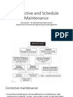 Lec 03 Corrective and Schedule Maintenance