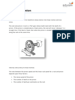 Rack and Pinion