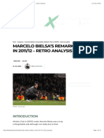 Marcelo Bielsa's Remarkable Athletic Club in 2011:12 - Retro Analysis
