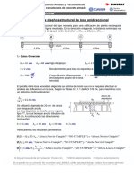 P4 - Ejemplo de Losa Unidireccional