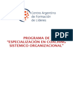 Coaching Sistemico Organizacional V2022