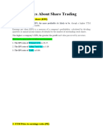 Basic of Share Trading