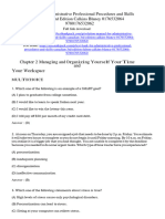 Test Bank For Administrative Professional Procedures and Skills Canadian 3Rd Edition Fulton Calkins Blaney 0176532064 978017653206 Full Chapter PDF