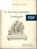 La Escuela Argentina en El Centenario 1909