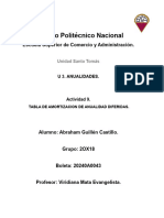 Guillen Abraham Act9 Tablas de Amortizacion de Anualidades Diferidas