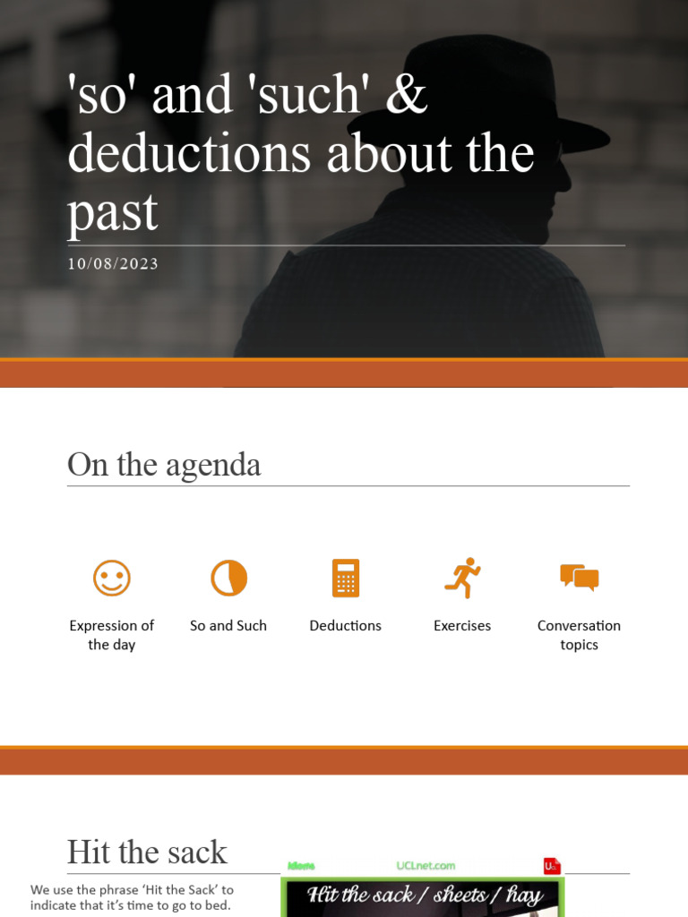 So and Such & Deductions | PDF | Adjective | Adverb