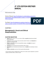 Management 12Th Edition Kreitner Solutions Manual Full Chapter PDF