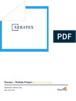 Xeratex Website - Solution Detail Document