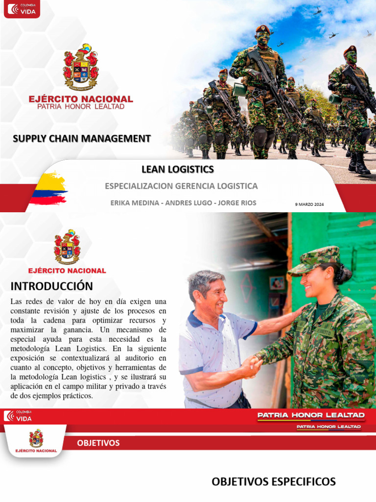 Presentacion Lean Logistics 09 Marzo | PDF | Cadena de suministro ...