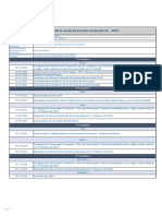 Calendário de Eventos Corporativos - 2024