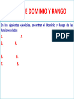 Taller de Dominio y Rango