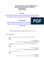Test Bank For Organizational Behavior and Management 11Th Edition Konopaske Ivancevich Matteson 1259894533 9781259894534 Full Chapter PDF