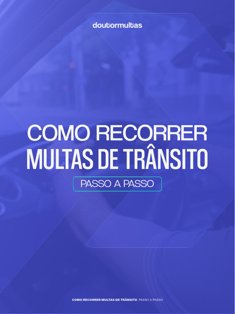 Como Recorrer Multas de Trânsito em 3 Passos Com Links | PDF