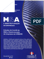 Sumário - M&a e Reestruturação