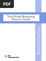 Non-Verbal Reasoning - Parent's Guide