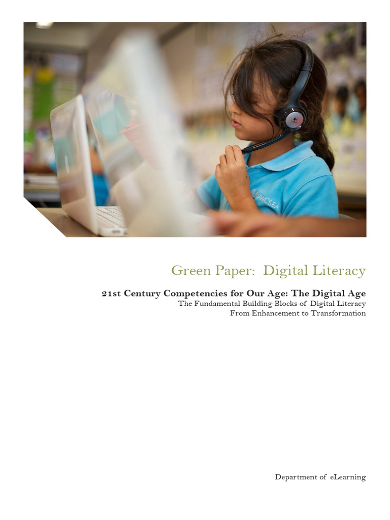 Elc Digital Literacy | PDF | Literacy | Educational Technology