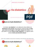 Guía para Personas Pie Diabético