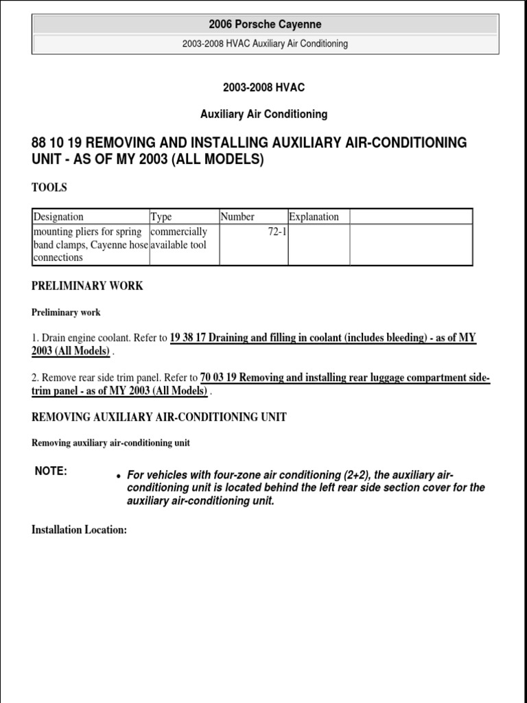 Auxiliary Ac PDF Air Conditioning Screw