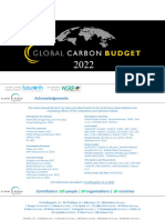 GCP CarbonBudget 2022