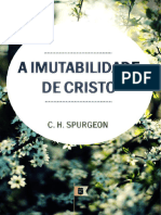 C. H. Spurgeon - A Imutabilidade de Cristo 1
