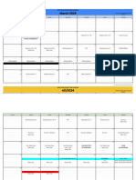 Clue Production Calendar - Template - Production Calendar