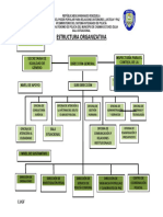 Estructura Organizativa Del Cuerpo de Policia