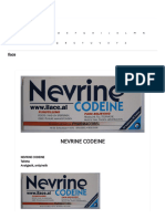 NEVRINE CODEINE Info