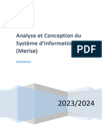 Cours de Merise 1ère Année ISPA