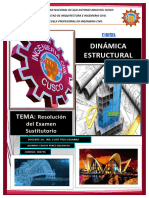 Ejercicio de Vigas y Losas (Dinamica Estructural)