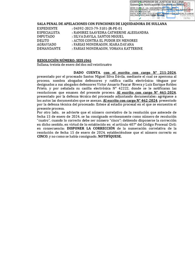Exp. 04392-2023-79-3101-JR-PE-01 - Resolución - 00903-2024 | Descargar