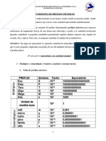 1.4 Conversiones de Prefijos Métricos