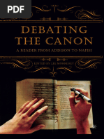 Debating The Canon - A Reader From Addison To Nafisi | PDF ...