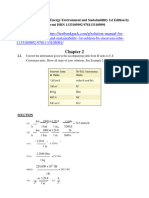 Solution Manual For Energy Environment and Sustainability 1St Edition by Moaveni Isbn 1133105092 978113310509 Full Chapter PDF