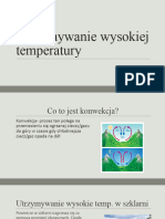 Utrzymywanie Wysokiej Temperatury - Fizyka