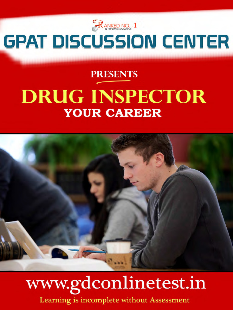 Drug Inspector Your Career | PDF