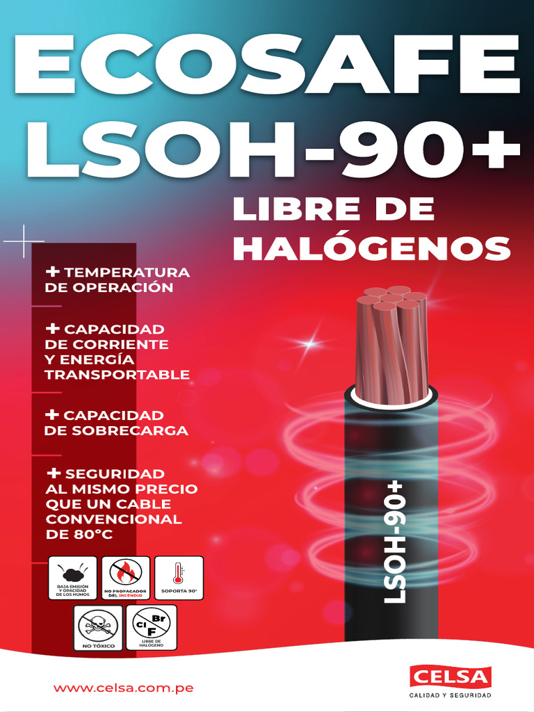 Cable LSOH-90: Especificaciones y Aplicaciones | PDF | Aislador ...