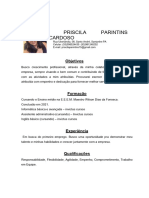 PRISCILA Curriculo