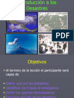 Introducción A Los Desastres