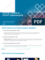 Artificial Intelligence and Machine Learning Trends in OT-IoT Security