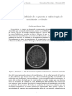 Práctica 4:modelado de Respuesta A Radiocirugía de Metástasis Cerebrales
