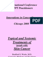 Topical and Systemic Treatments of (People With) Skin Cancer