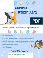 KG Winter Holiday Homework