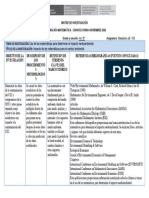 Matriz de Investigación - Exploración Matemática