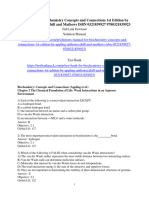 Test Bank For Biochemistry Concepts and Connections 1St Edition by Appling Anthonycahill and Mathews Isbn 0321839927 9780321839923 Full Chapter PDF