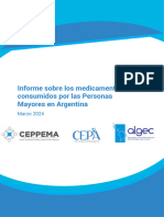 Informe Sobre Los Medicamentos Más Consumidos Por Las Personas Mayores en Argentina - Marzo 2024