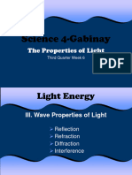 Q3 Science 4 Gabinay Properties of Light