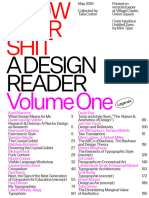 A Design Reader: Volume One