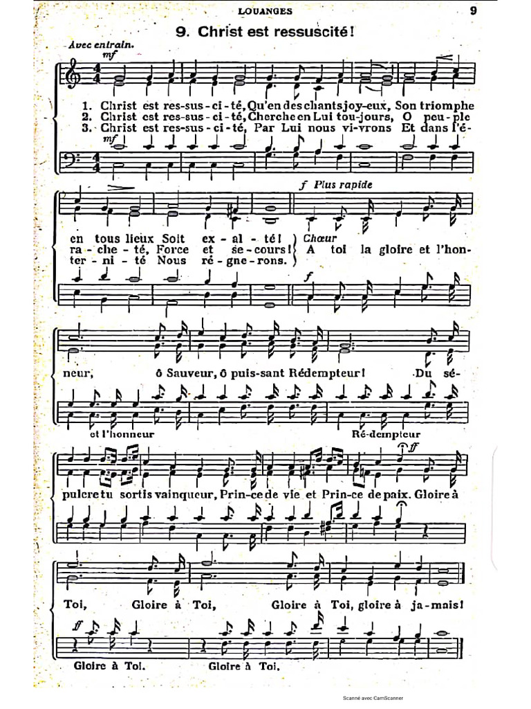 Christ Est Ressuscité Pdf