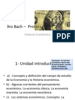 1 - Historia Económica 3ro Bach